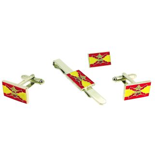 Pack completo de la Bandera del Sagrado Corazón con Cruz de San Andrés - Gemelolandia