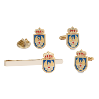 Pack completo del Escudo del Estado Mayor de la Defensa regalos militares Gemelolandia