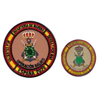 Pack Pin y Parche Operación Balmis 2020 Infanteria de Marina - Gemelolandia