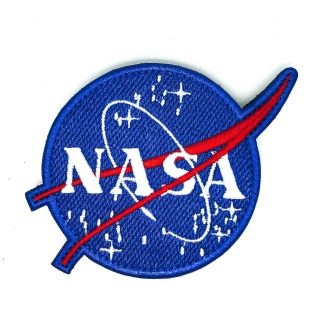 Parche Bordado Hook and Loop NASA 11x8cm-Gemelolandia