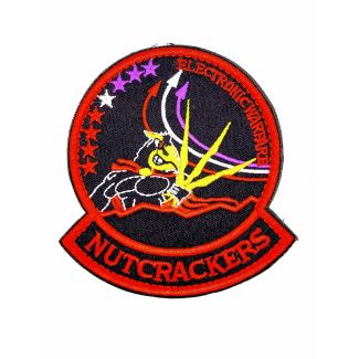 Parche Bordado Electronic Warfare Nutcrackers 7cm  - Gemelolandia