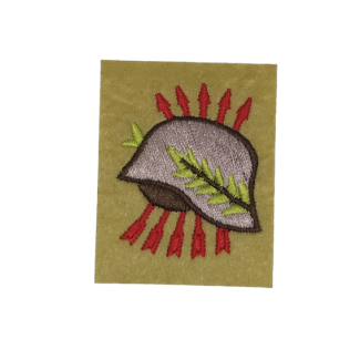Parche Bordado Militar Ex-Combatiente 5x4cm - Gemelolandia