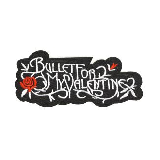 Parche Bordado Termoadhesivo Bullet For My Valentine 10 cm-Gemelolandia