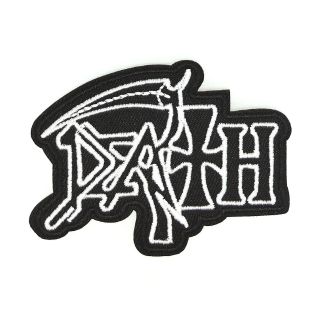 Parche Bordado Termoadhesivo Death 8cm-Gemelolandia