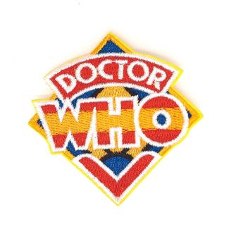 Parche Bordado Termoadhesivo Doctor Who 7cm-Gemelolandia