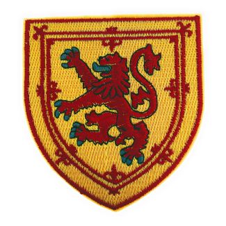 Parche Bordado Termoadhesivo Escudo de la Royal Scottish Flag 9cm x 8,5cm - Gemelolandia