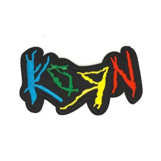 Parche Bordado Termoadhesivo Korn 7cm-Gemelolandia