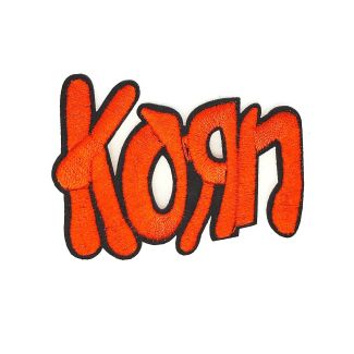Parche Bordado Termoadhesivo Korn Modelo 2 7cm-Gemelolandia