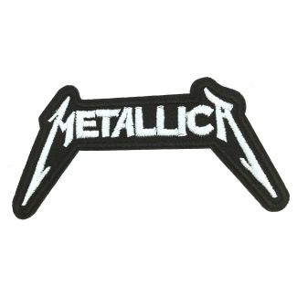 Parche Bordado Termoadhesivo Metallica 9 cm - Gemelolandia