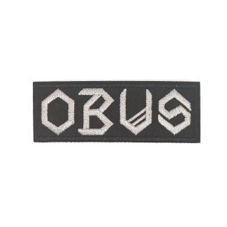 Parche Bordado Termoadhesivo OBUS  8x3 cm-Gemelolandia