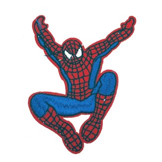Parche Bordado Termoadhesivo Spiderman 8 cm - Gemelolandia