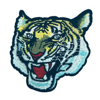 Parche Bordado Termoadhesivo Tigre 7 cm - Gemelolandia
