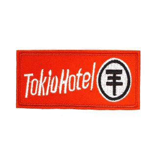 Parche Bordado Termoadhesivo Tokio Hotel 9 cm-Gemelolandia