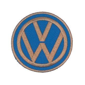 Parche Bordado Termoadhesivo Volkswagen 6cm-Gemelolandia