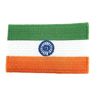Parche Termoadhesivo Bandera de la India 6cm - Gemelolandia