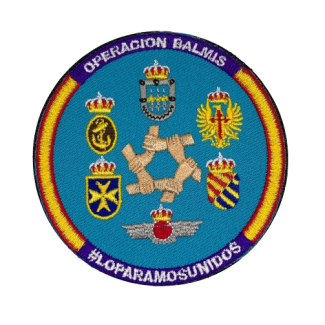 Parche Hook and Loop Operacion Balmis 2020 Lo Paramos Unidos 8cm - Gemelolandia