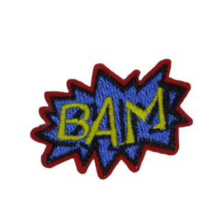 Parche Termoadhesivo BAM 4,5x3 cm - Gemelolandia