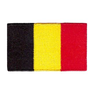 Parche Termoadhesivo Bandera de Bélgica 6cm - Gemelolandia