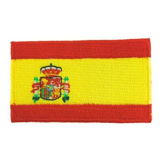 Spain Flag Iron-On Patch 6cm