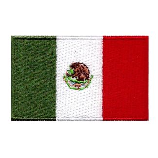 Parche Termoadhesivo Bandera de México 6cm - Gemelolandia