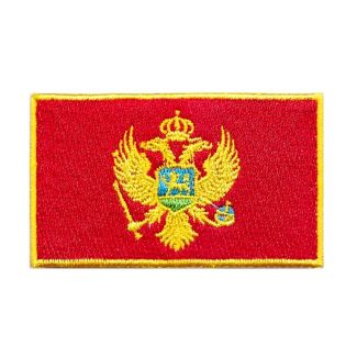 Parche Termoadhesivo Bandera de Montenegro 6cm - Gemelolandia