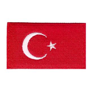 Parche Termoadhesivo Bandera de Turquía 6cm - Gemelolandia