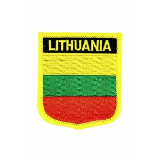 Parche Termoadhesivo Bandera escudo Lituania 7x6 cm - Gemelolandia