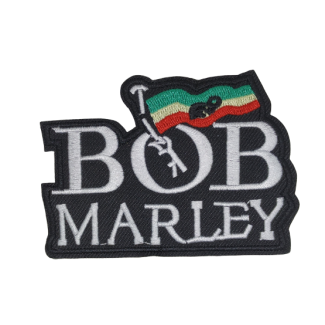 Parche Termoadhesivo Bob Marley 8,5x6 cm - Gemelolandia