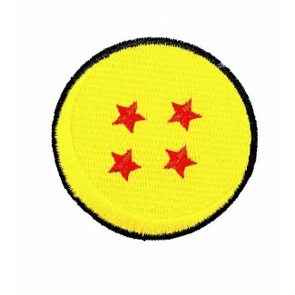 Parche Termoadhesivo Bola 4 Estrellas 6,5cm-Gemelolandia