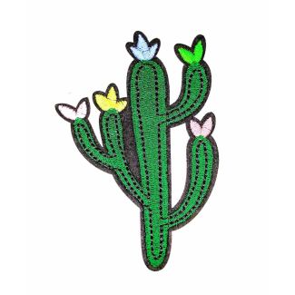 Parche Termoadhesivo Cactus 10,5x7 cm - Gemelolandia