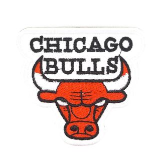 Parche Termoadhesivo Chicago Bulls 9x8,5cm-Gemelolandia