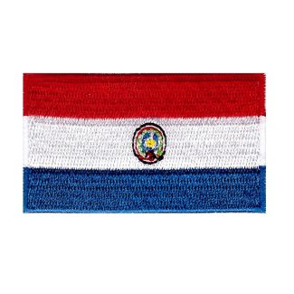 Parche Termoadhesivo Bandera de Paraguay 6cm - GEMELOLANDIA