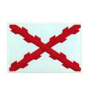 Parche Termoadhesivo de la Cruz de San Andres Cruz de Borgoña Aspas - Gemelolandia