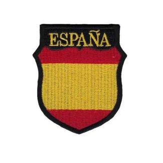 Parche Termoadhesivo del Escudo de Brazo de la División Azul de voluntarios Españoles 6cm - Gemelolandia