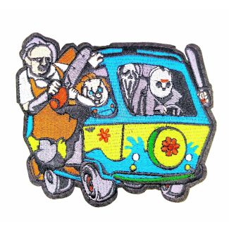 Parche Termoadhesivo Furgoneta del Terror/Scary Van 13x11cm-Gemelolandia