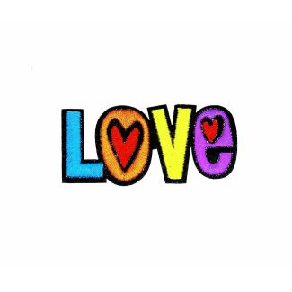 Parche Termoadhesivo Love 7x3 cm - Gemelolandia