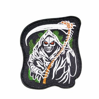 Parche Termoadhesivo Muerte y Guillotina 11x9cm-Gemelolandia