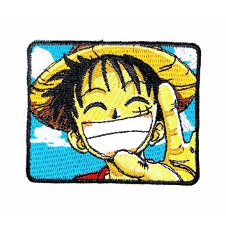 Parche Termoadhesivo One Piece 8x7cm-Gemelolandia