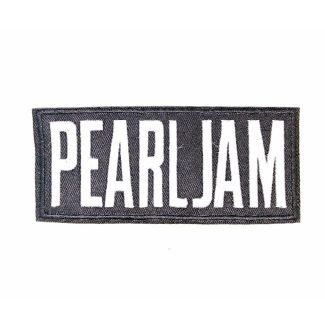 Parche Termoadhesivo Pearl Jam white 12x5cm - Gemelolandia
