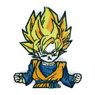 Parche Termoadhesivo Son Goten Super Guerrero-Gemelolandia