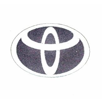 Parche Termoadhesivo Toyota 8,5x5,5cm-Gemelolandia