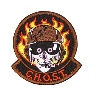 Parche Bordado U.S Air Force G.H.O.S.T 8cm-Gemelolandia