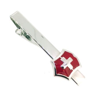 Pasador de Corbata Bandera de Suiza 01 - Gemelolandia