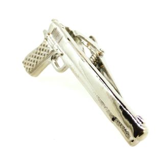 Pasador de Corbata Pistola 3D 01 - Gemelolandia