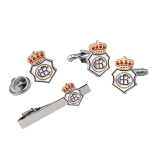 Pasador de Corbata Recreativo de Huelva 18x13mm - Gemelolandia