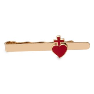 Pasador de corbata Sagrado corazón 15x10mm - Gemelolandia