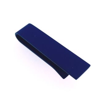 Pasador de Corbata Slim 35 mm Tono Azul Marino 1- Gemelolandia 
