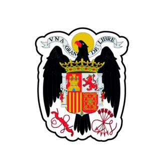 Pack of 5 stickers third of Flanders 8x5cm