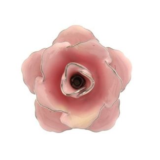 Light Pink Flower Lapel Brooch Pin