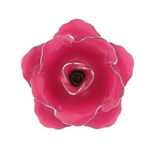 Pin Broche de Solapa Flor Rosa 01